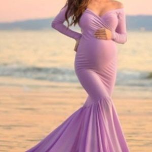 Maternity photoshoot dress